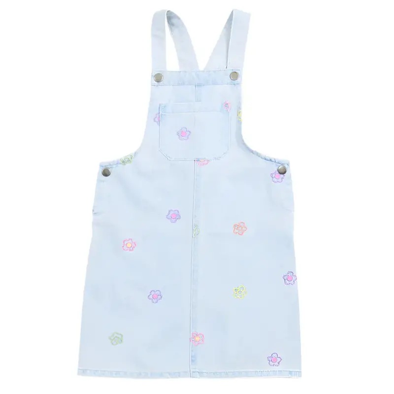 M.I.D. Island Fever Denim Jumper For Baby Girls (3–24 Months) 1