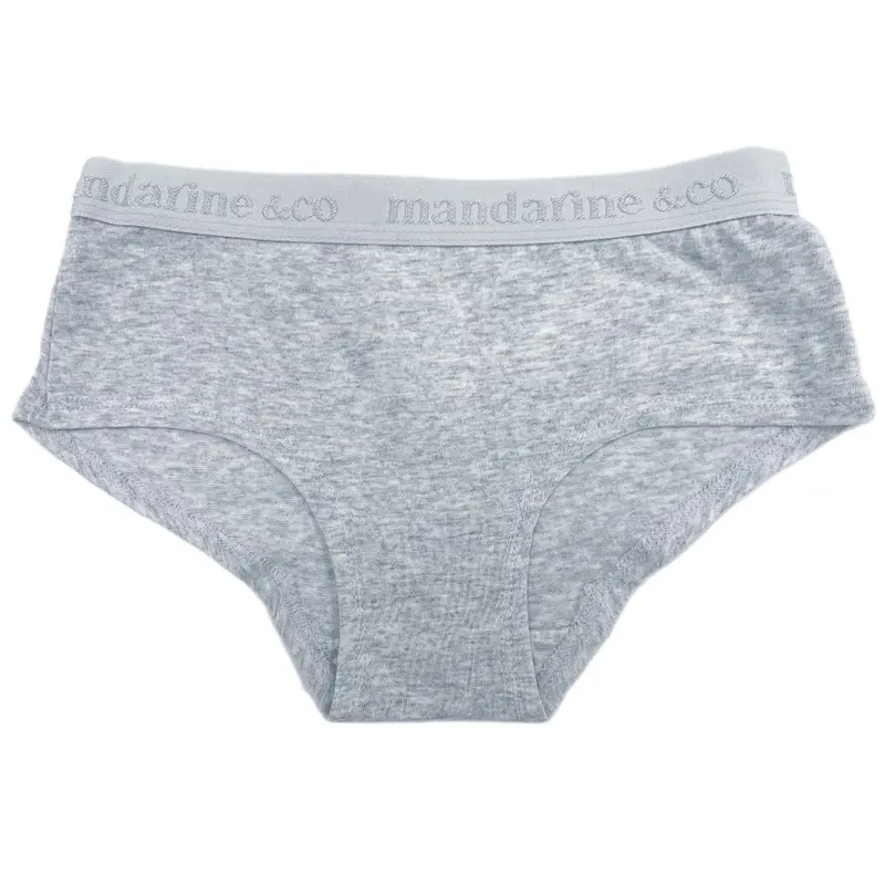 Mandarine & Co Girls' Cotton Hipster Underwear – 1-Pack (Ages 8–14) 1