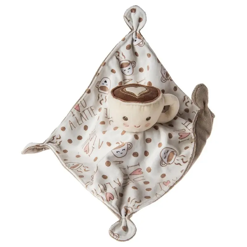 Mary Meyer Sweet Soothie Blanket – Sweet Latte Shade, 10 Inches 1
