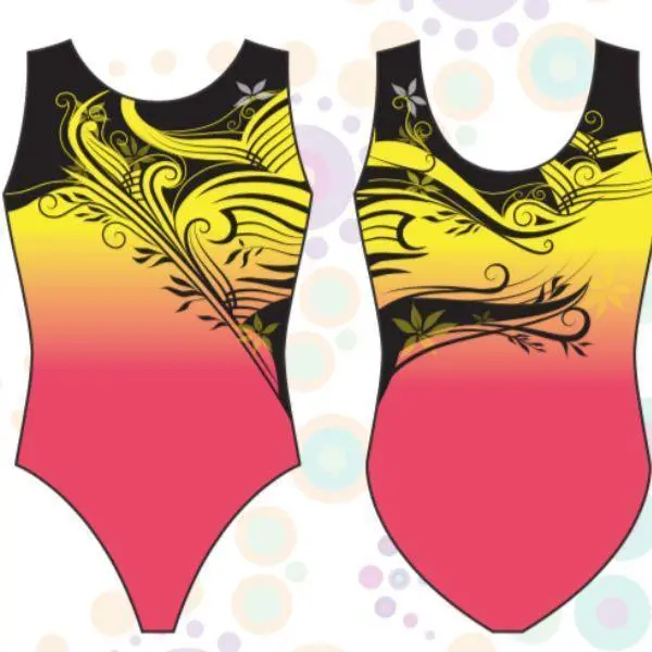Motion Wear Sublimated Gymnastics Leotard – Classic Fit 1