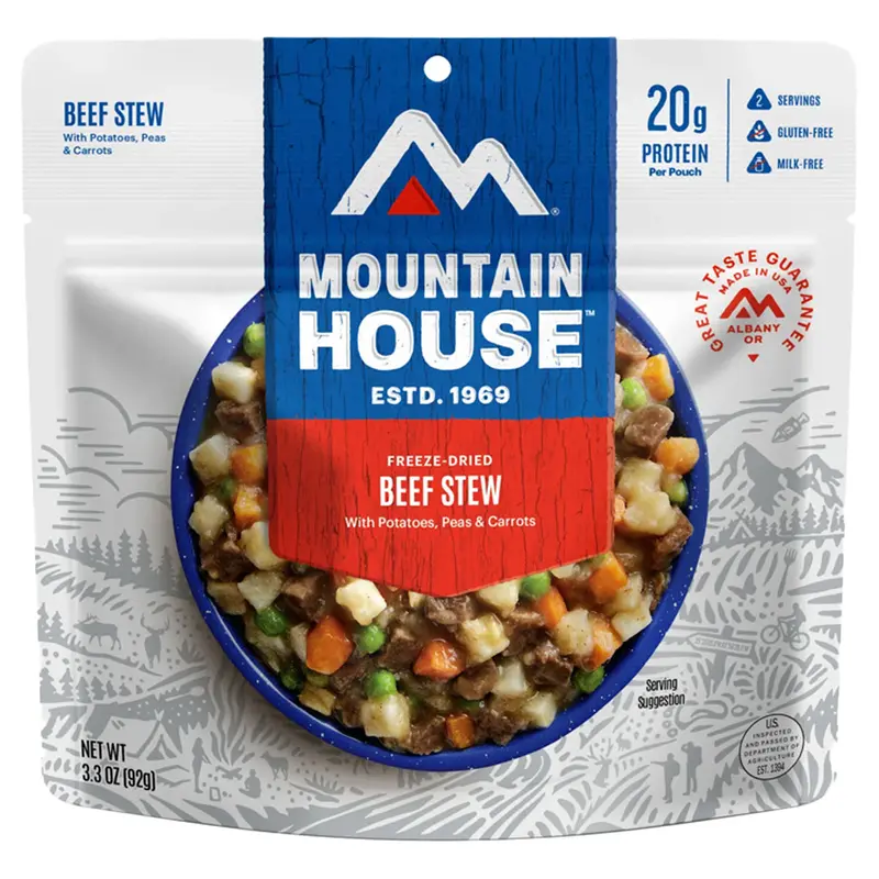 Mountain House Beef Stew – Rich, Slow-Simmered Freeze-Dried Entree For Cold-Weather Adventures 1