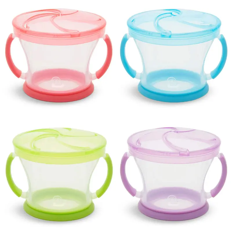 Munchkin Snack Catcher – Spill-Proof Toddler Snack Cup (Ages 12+) 1