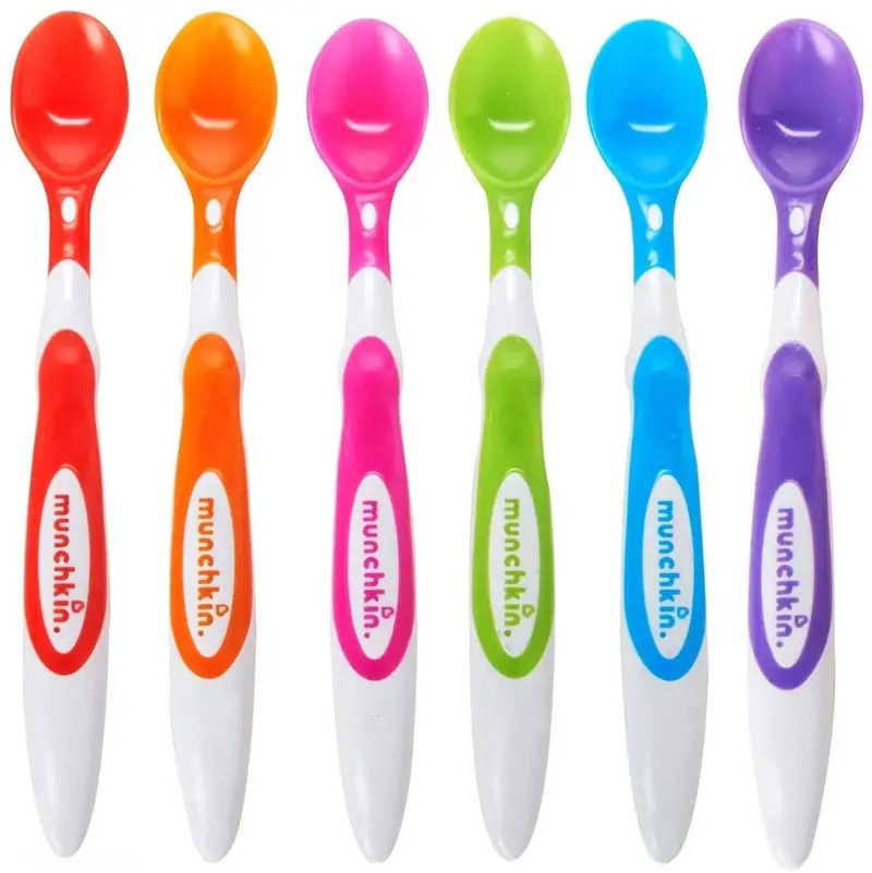 Munchkin Soft-Tip Infant Feeding Spoons – Ergonomic Baby Utensils 1