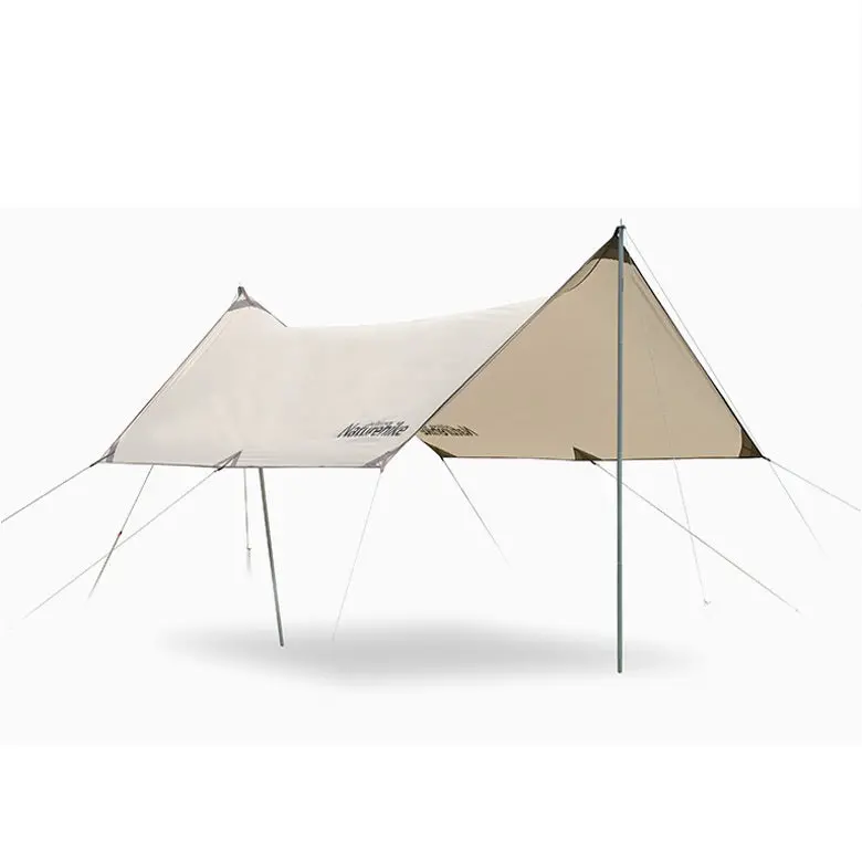 Naturehike Girder-Style Shelter Tarp With Two Support Poles 2