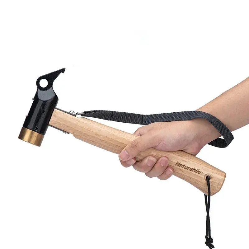 Naturehike Solid Wood Handle Camping Hammer 1
