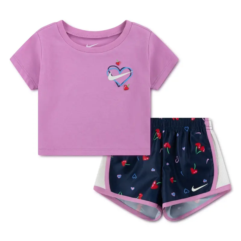 Nike Cherry Aop Tempo Outfit Set For Toddlers – Sizes 4 To 6X 1