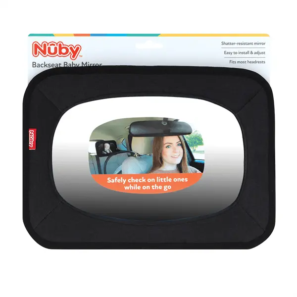 Nuby Eco Backseat Baby Mirror For Rear-Facing Monitoring 1