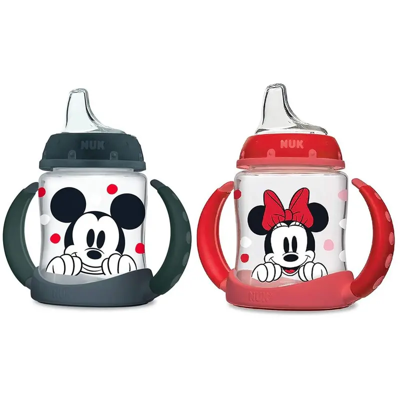 Nuk Disney Mickey & Minnie Sippy Cup – 5Oz Learner Cup For Toddlers 1