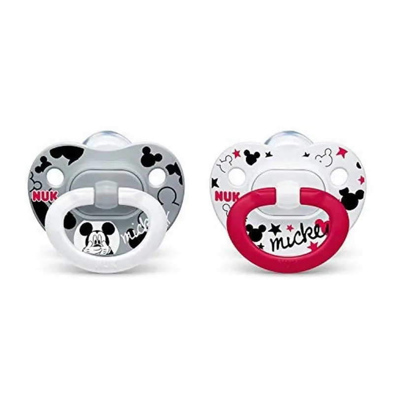 Nuk Disney Mickey Mouse Orthodontic Pacifiers – Bpa-Free, 2-Pack For Newborns 1