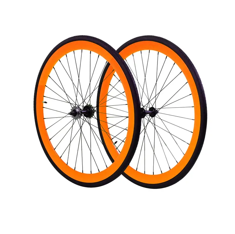 Orange 700C Road Wheelset 1