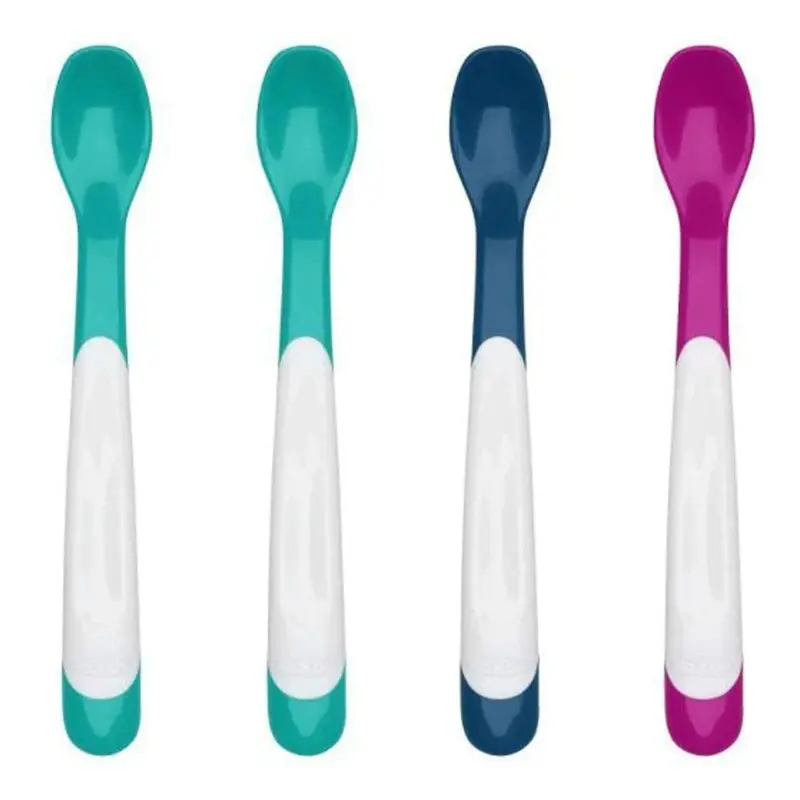Oxo Tot Feeding Spoon Set – 4-Piece Infant Utensil Kit 1