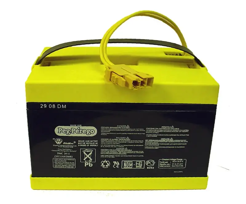 Peg Perego 24V 12Ah Rechargeable Battery For Ride-On Toys 1