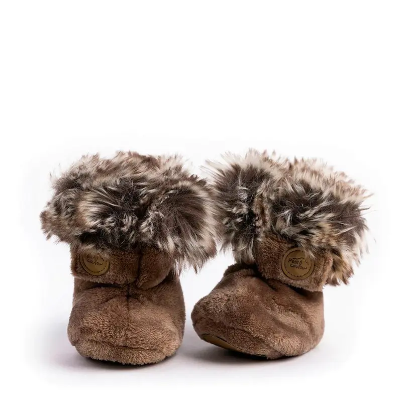 Petit Coulou Soft Winter Booties For Infants (0–6 Months) 1