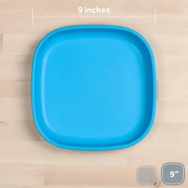 Re-Play Sustainable Large Flat Plate – 9-Inch Bpa-Free Plastic Dish 1