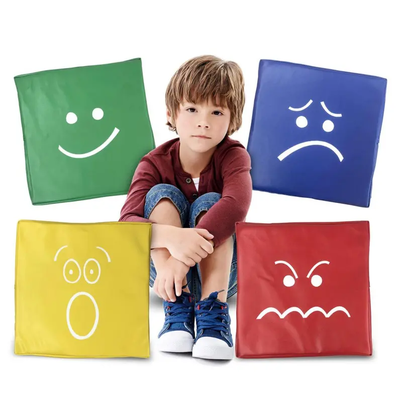 Senseez Emotionables Set: 4 Vibrating Sensory Cushions For Emotional Regulation 1