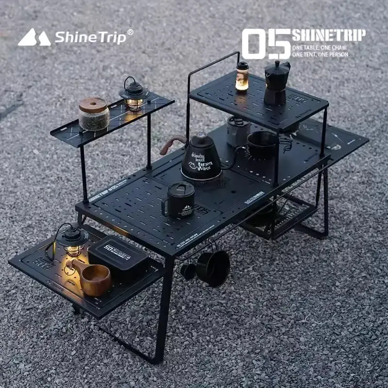 Shinetrip Black Mist Igt Camping Table – Black Variant (Fr/Tt/Sf Compatible) 1