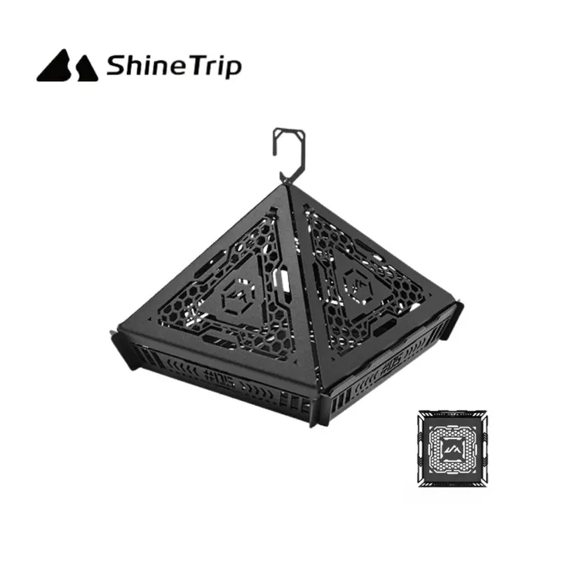 Shinetrip Pyramid Lampshade – Geometric Ambient Lighting Accessory 1