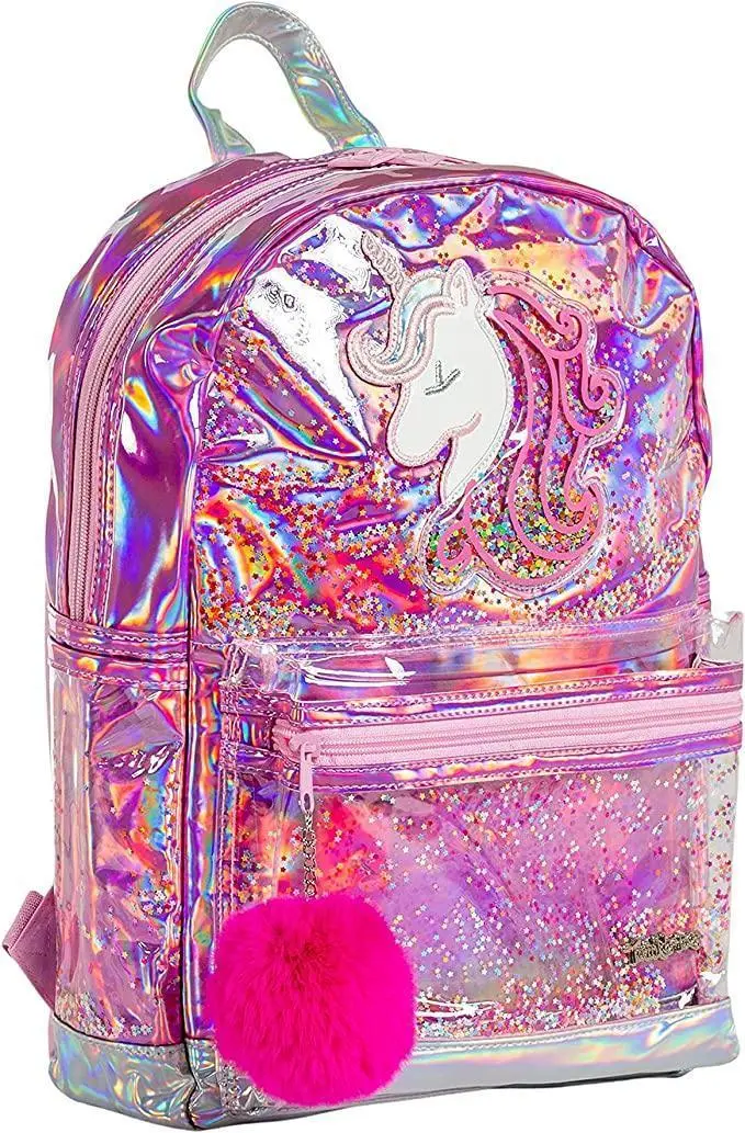 Skechers Twinkle Toes Unicorn-Themed Confetti Backpack 1