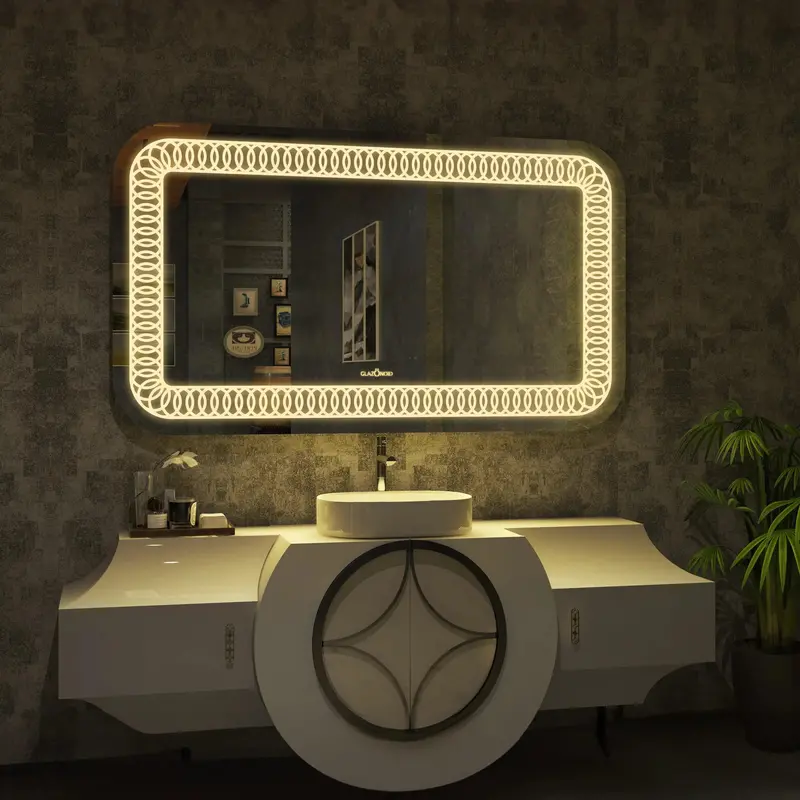 Slinky Chain-Light Led Accent Mirror 1