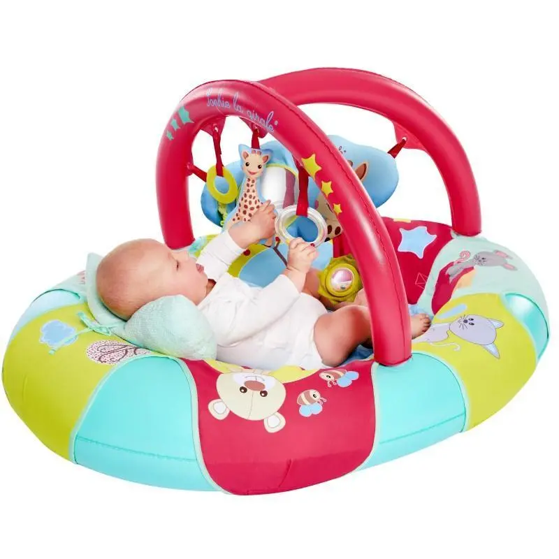 Sophie La Girafe Cocoon'Aire Awakening Carpet – Soft Sensory Mat 1