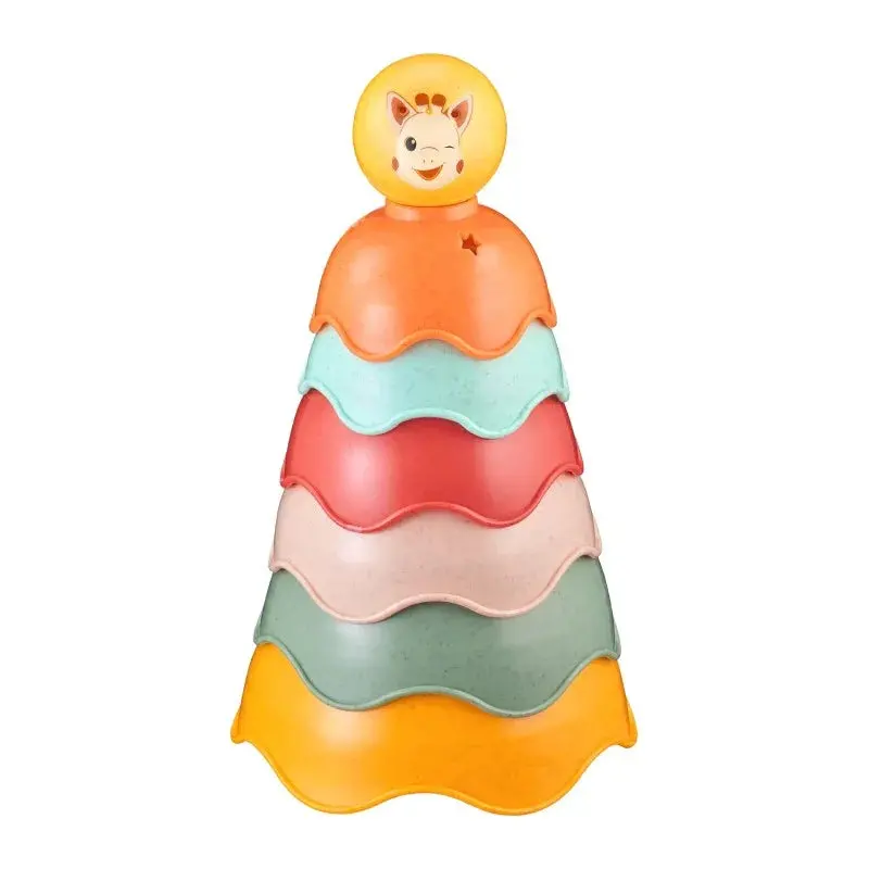 Sophie La Girafe Eco-Friendly Stacking Bowls For Toddlers 1