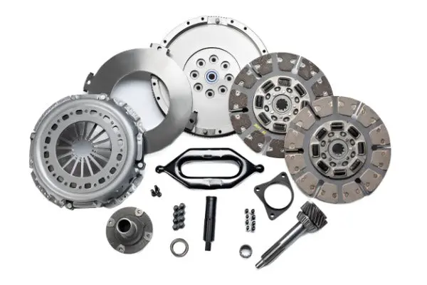South Bend Clutch Nv4500 Organic Street Dual-Disc Clutch With Input Shaft For 1994–2004 Dodge Ram 5.9L Cummins 1