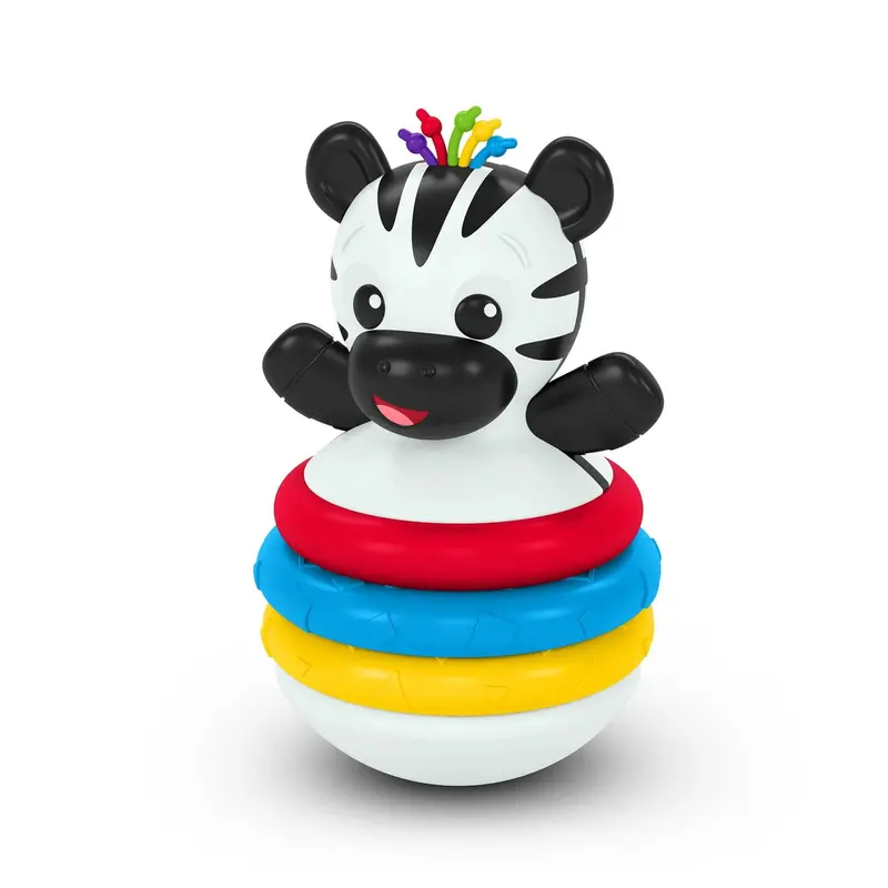 Stack & Wobble Zen Teether – Baby Einstein Developmental Toy 1