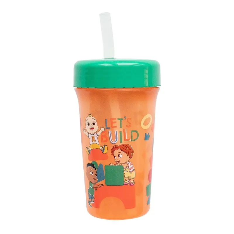 The First Years Cocomelon Insulated Straw Cup – 12 Oz 1