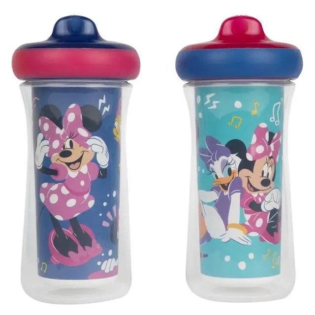The First Years Disney Minnie Mouse Insulated Sippy Cups – 9 Oz, 2-Pack 1