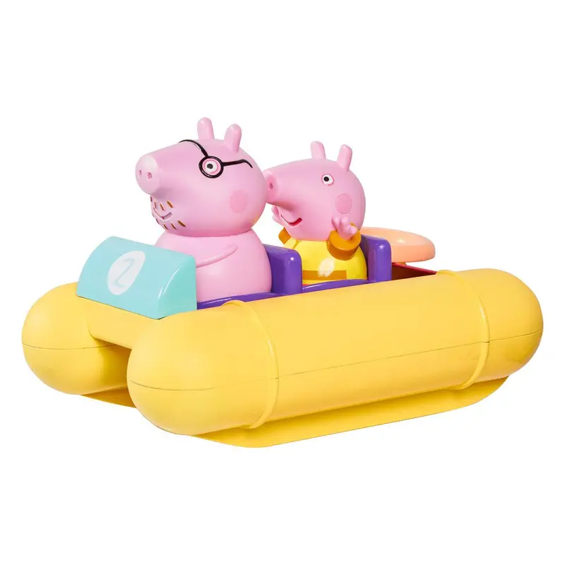 Tomy Peppa Pig Pull-And-Go Pedalo Bath Toy – Ages 18 Months+ 1