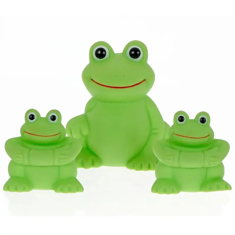 Vital Baby Play'N Splash Frog-Themed Bath Toy Set (3-Piece) 1