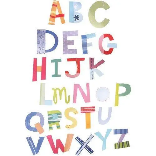 Wallies Alphabet Learning Fun Wall Stickers 1