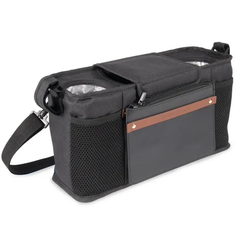 Wonderfold Parent Console With Dual Insulated Cup Holders 1