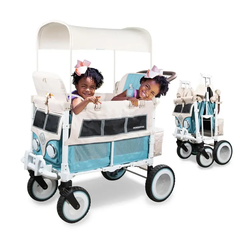 Wonderfold Vw2 Official Volkswagen Double Stroller – Limited Edition 1
