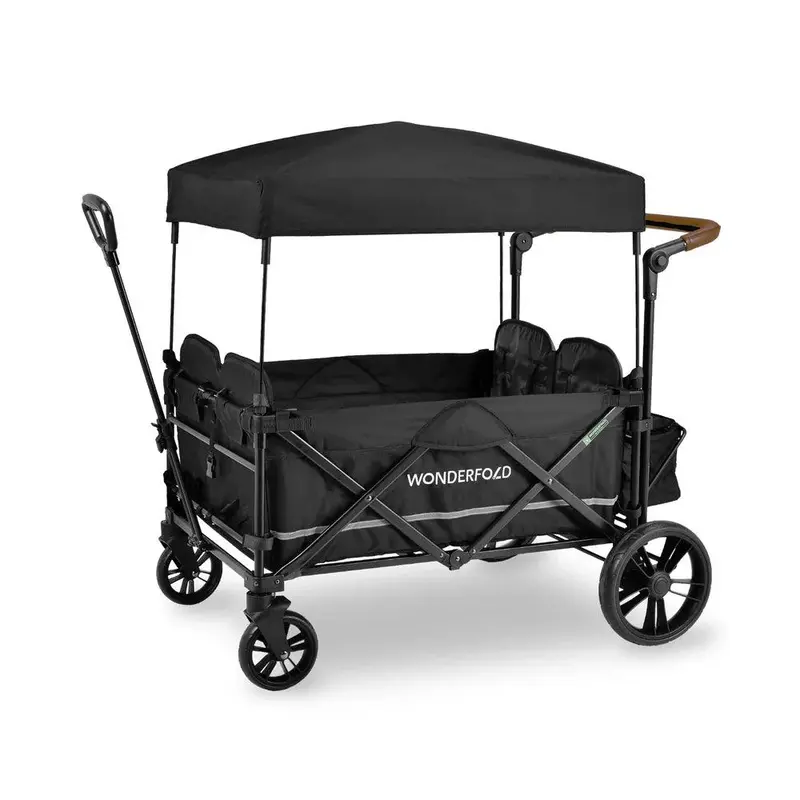 Wonderfold X4 Quad Stroller Wagon – Push & Pull All-Terrain Carrier 2