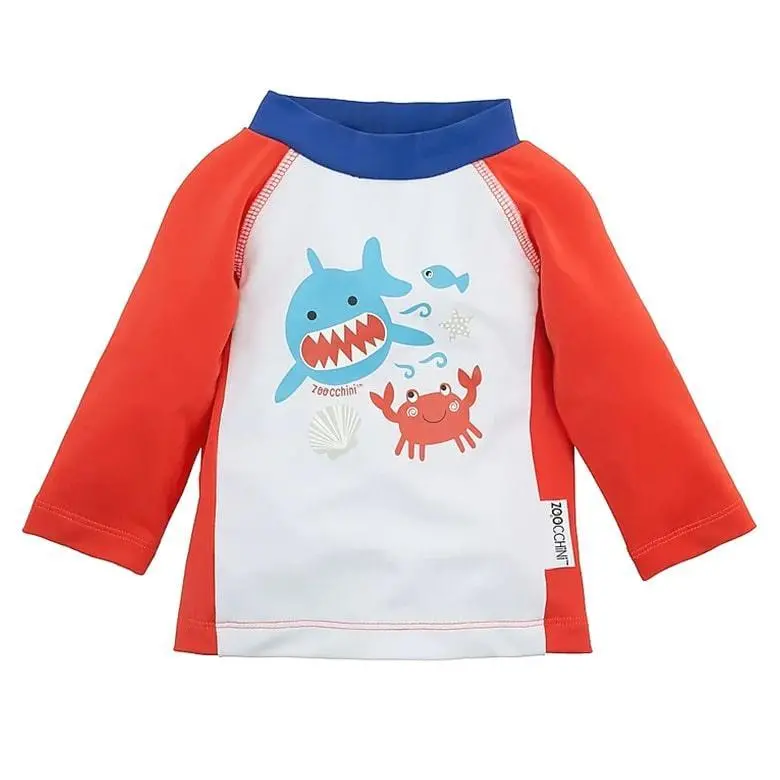 Zoocchini Rashguard Swimming Top – Upf 50+ Uv Protection 1