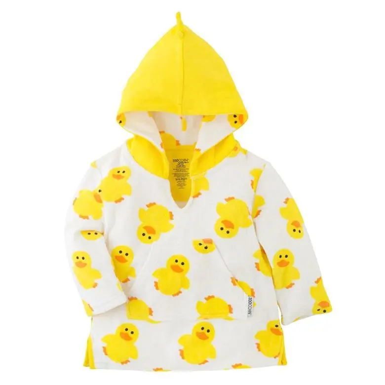 Zoocchini Terry Swim Cover-Up With Upf 50+ Sun Protection 1