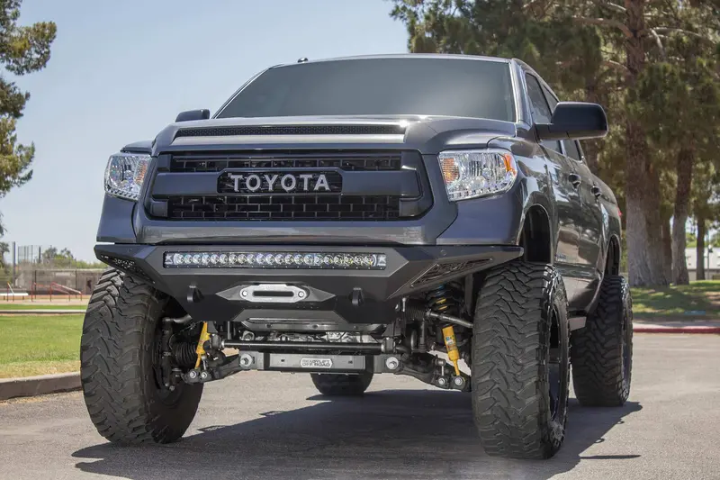 Addictive Desert Designs Stealth Fighter Front Bumper — Heavy-Duty Off-Road Build 1
