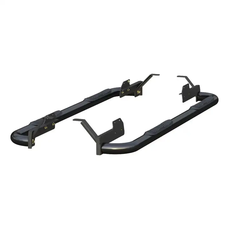 Aries 3-Inch Round Black Nerf Bars For Trucks And Suvs 1