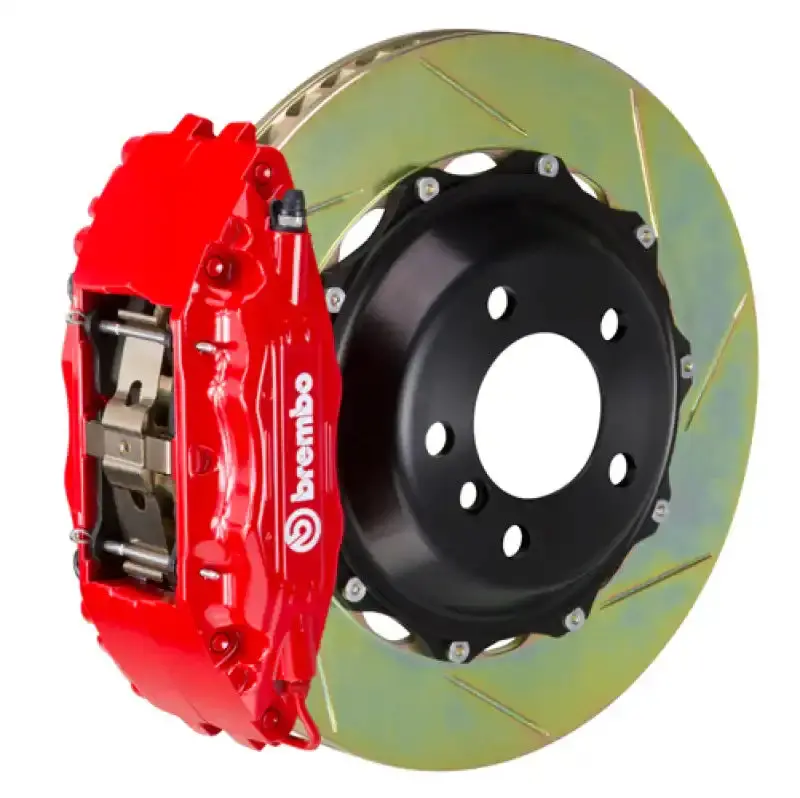 Brembo Gt Big Brake Kit – Slotted Two-Piece Front Rotors For 1993–1998 Toyota Supra (355X32Mm) 1