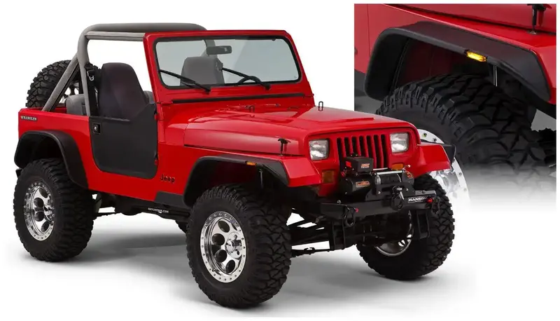 Bushwacker Flat-Style Fender Flares – Aggressive Look With Clean Mounting (Part #10924-07) 1