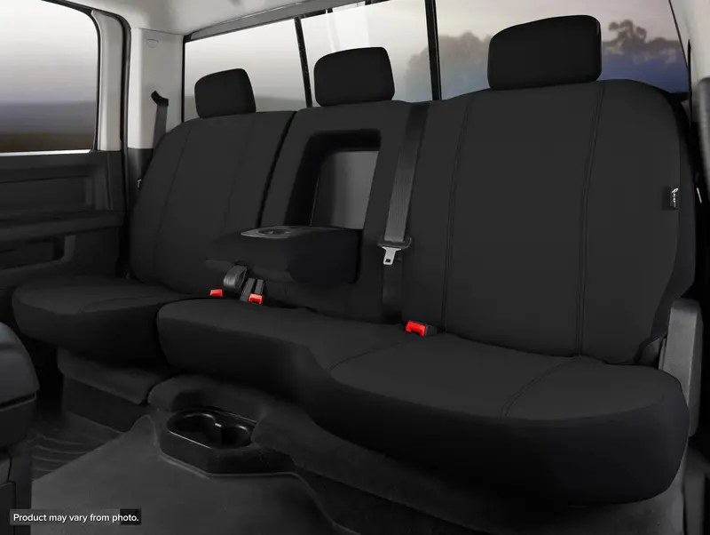 Fia Sp80 Series Custom-Fit Rear Seat Protector In Black Taupe (Sp82-29) 1