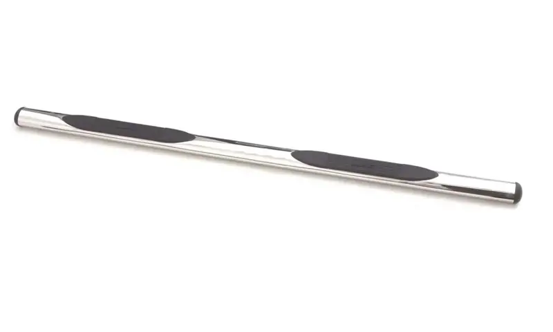 Lund 23584782 4-Inch Oval Stainless Steel Nerf Bars With Mounting Brackets 1