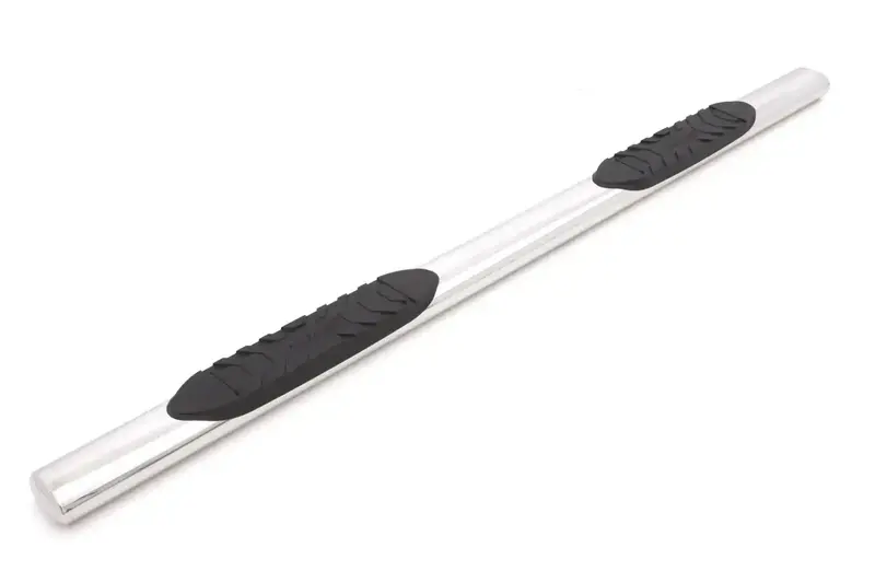 Lund 5-Inch Oval Stainless Steel Nerf Bars With Mounting Brackets (Model #23986004) 1