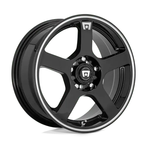 Motegi Mr116 Forged Alloy Wheel – 17×7 Inches, 4×100Mm Bolt Pattern, 40Mm Offset, Gloss Black Machined Face 1