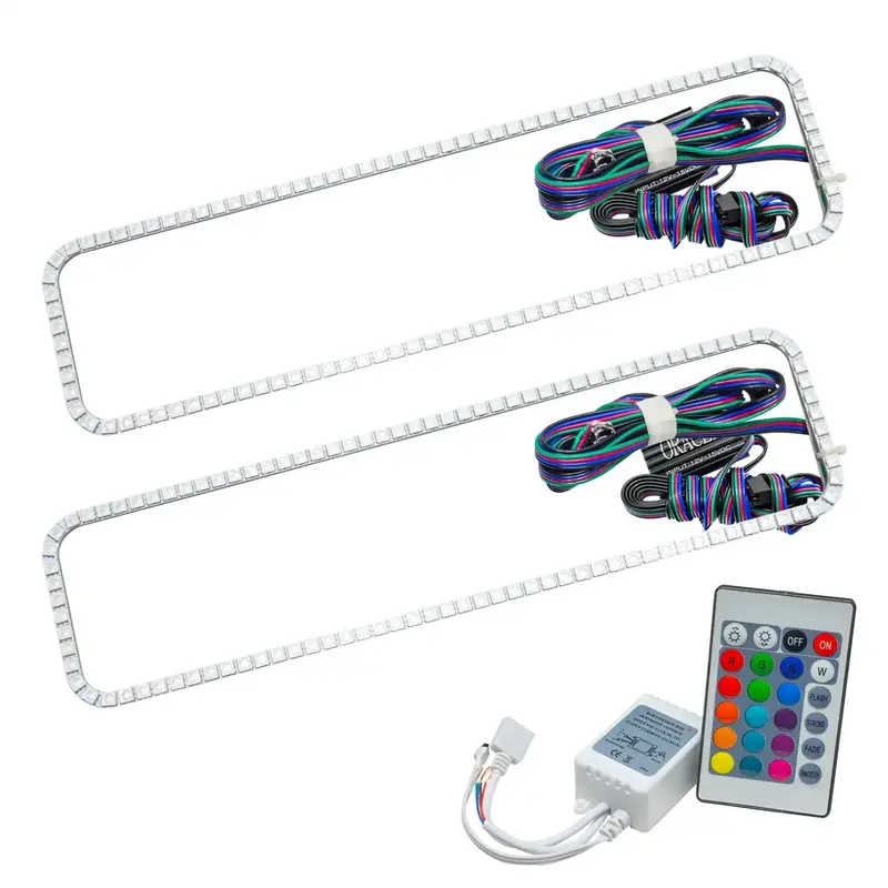 Oracle Lighting 2279-504 Colorshift Halo Ring Kit – Plug-And-Play Rgb Led Upgrade 1