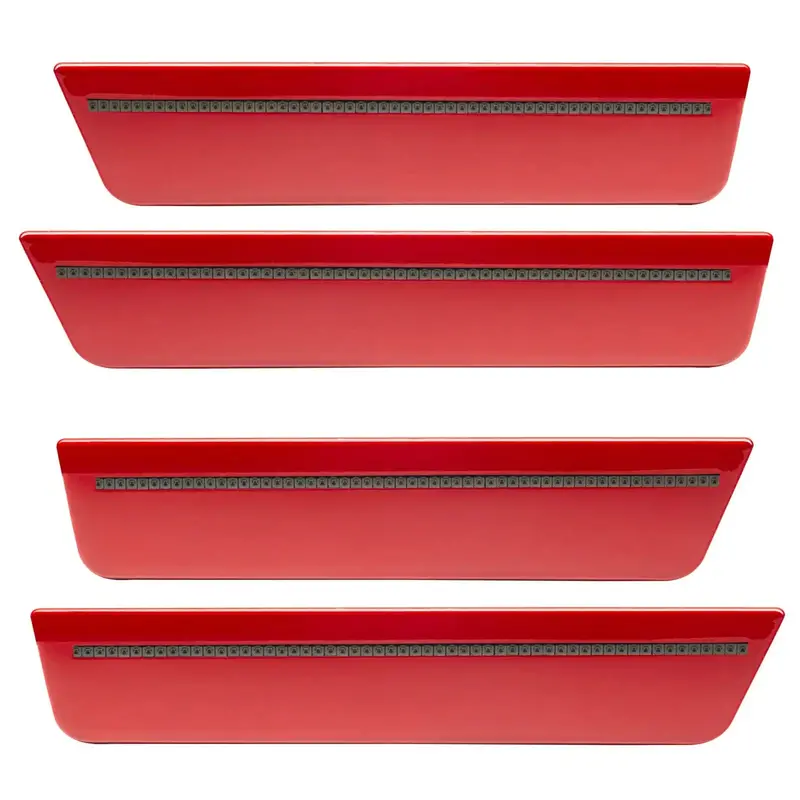 Oracle Lighting 9800-Jry-T Tinted Sidemarker Kit With Redline Pearl Finish For Jeep Renegade 1