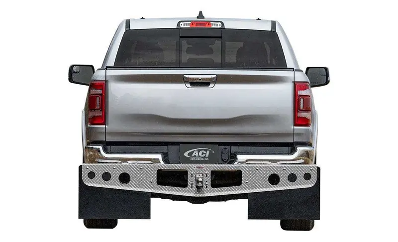 Rockstar Hitch-Mount Mud Flaps – Aluminum-Framed, Stabilized Rear Splash Guards 1