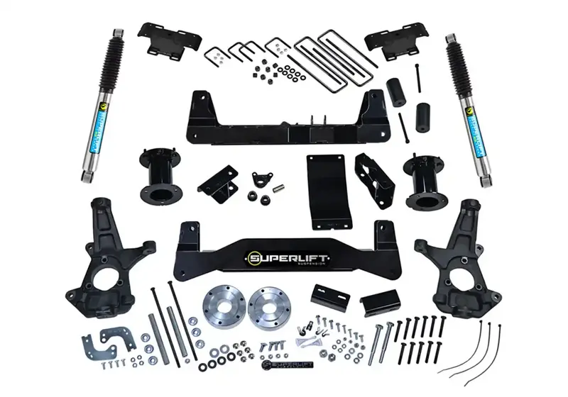 Superlift K162B 6.5-Inch Lift Kit For 2007–2013 Chevrolet Silverado & Gmc Sierra 1500 4Wd W/ Bilstein Rear Shocks 1
