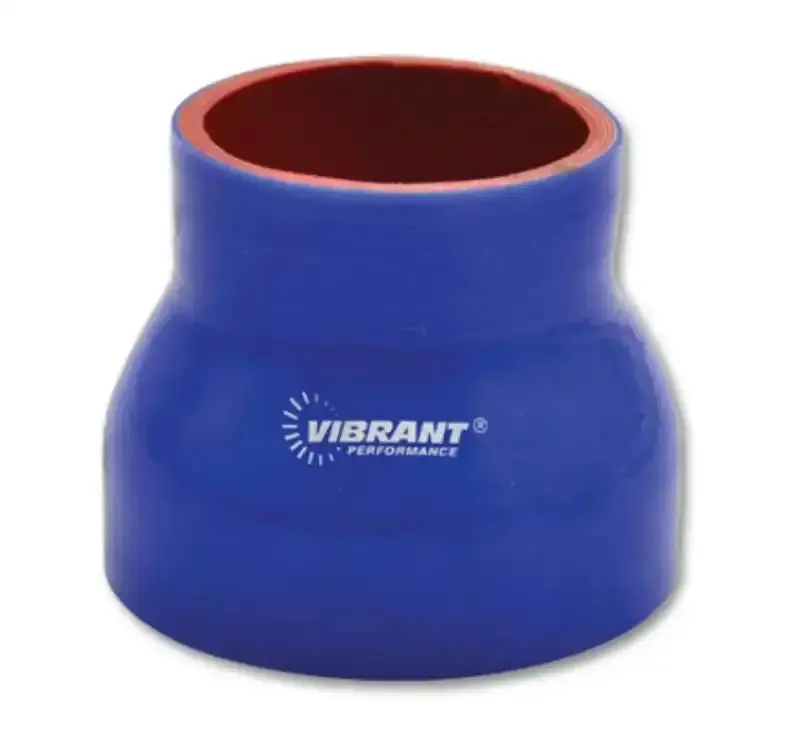 Vibrant Performance 4-Ply Reducer Coupler – 3" To 2.75" Id, 4.5" Length, Blue Anodized 1